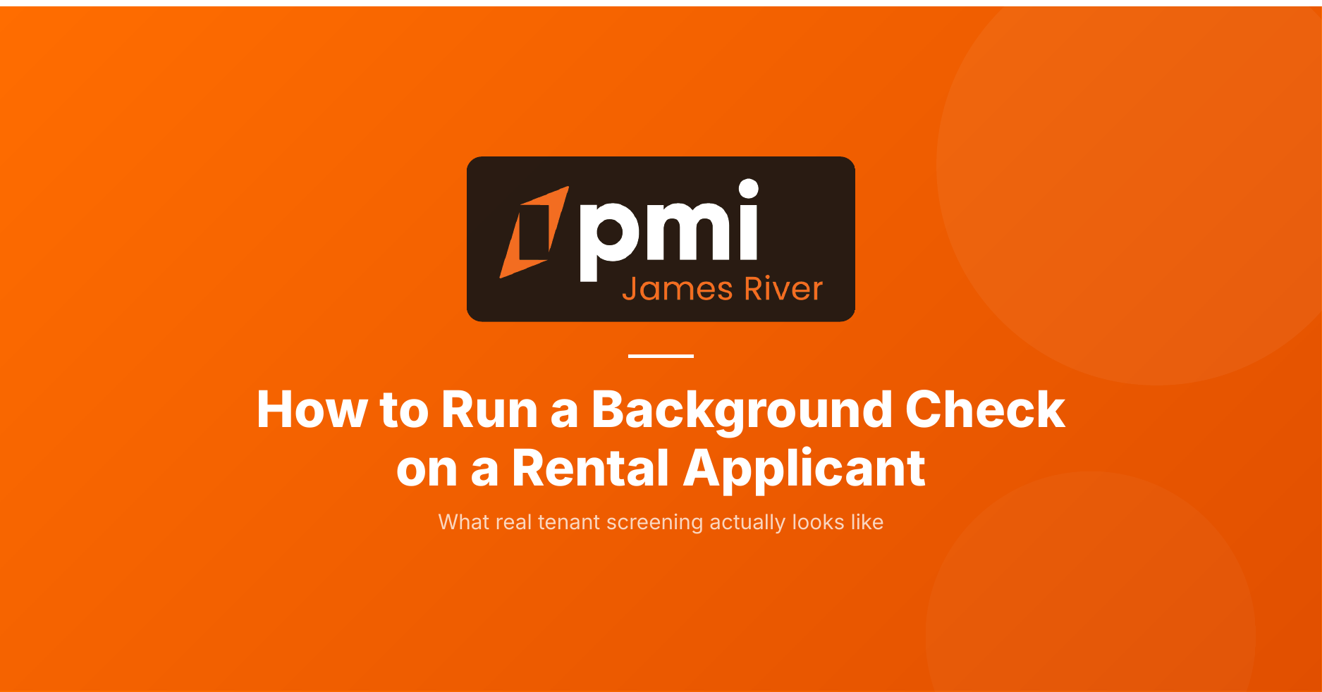 How to run a background check on a rental applicant